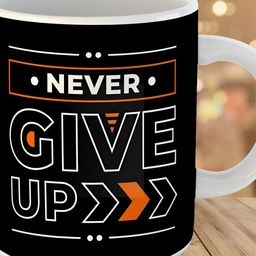 Keviv Black & White Text or Slogans Printed Ceramic Glossy Mug 325 ml-image-13