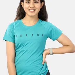 FUAARK Typography Printed Moisture Wicking Slim Fit Gym & Sports T-shirt-image-8