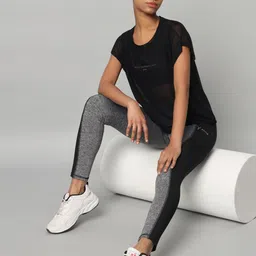 MKH Typographic Printed Extended Sleeves Dri-FIT Semi Sheer Relaxed Sports Fit T-shirt-23