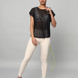 MKH Printed Extended Sleeves Dri-FIT Semi Sheer Relaxed Fit Pockets Sports T-shirt-24