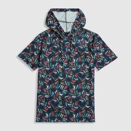 CAVIO Boys Typography Printed Hooded Pure Cotton T-Shirt-21