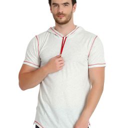 GLITO Hooded Cotton T-Shirt-image-16