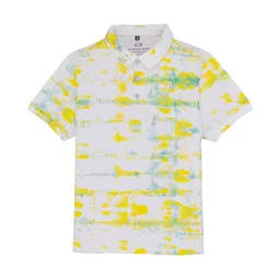 Status Quo Kids Tie & Dye Polo Collar T-shirt-image-17
