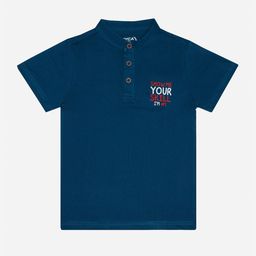 DYCA Boys Mandarin Collar Cotton T-shirt-image-18