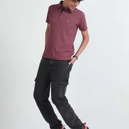 STELLERS Boys Regular Fit Short Sleeves Polo Collar T-shirt-image-77