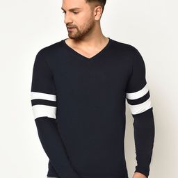 GLITO V-Neck Cotton T-shirt-image-19