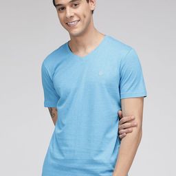 SPORTO V-Neck Short Sleeves Cotton T-shirt-image-85