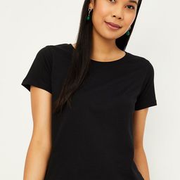 max Round Neck Cotton T-shirt-image-80
