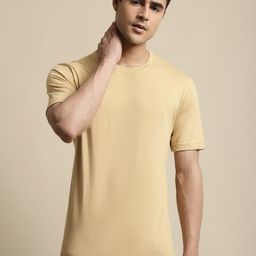 Miaz Lifestyle Round Neck Pure Cotton T-Shirt-image-75