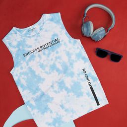 Pantaloons Junior Boys Typography Printed Round Neck T-shirt-image-24