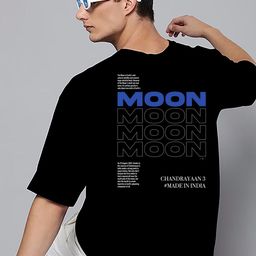 Harvard Typography Printed Oversize Cotton T-shirt-image-79