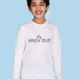 NUSYL Boys Typography Printed Round Neck Cotton Lightweight T-Shirt-image-88