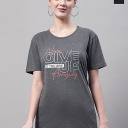 VIMAL JONNEY Pack Of 2 Typography Printed Cotton T-shirts-image-36