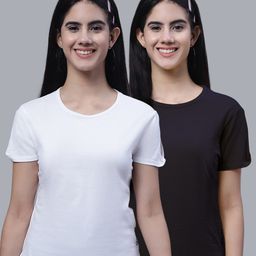 FBAR Pack Of 2 Bio Wash Skin Friendly Pure Cotton T-Shirt-image-73