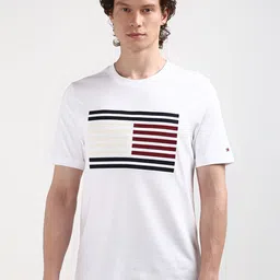 Tommy Hilfiger Men Printed Pockets T-shirt-image-63