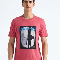 Flying Machine Men Printed Pockets T-shirt-image-65