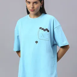 HOUSE OF RS Women Printed Pockets T-shirt-picture-46