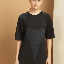 mack jonney VIMAL JONNEY Women Striped Pockets T-shirt-picture-6