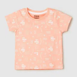 max Boys Conversational Printed T-shirt-image-87