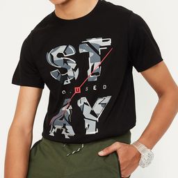 max Boys Printed Pockets T-shirt-image-65