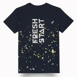 Gini and Jony Boys Abstract Printed Round Neck Cotton T-shirt-image-4