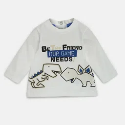 Chicco Boys Graphic Printed Pockets Cotton Regular T-shirt-image-33