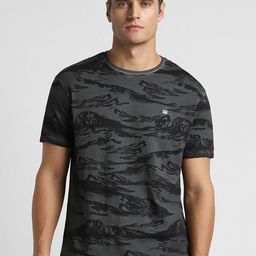 Peter England Casuals Men Typography Printed Pockets T-shirt-picture-22