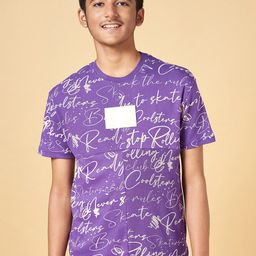 Coolsters by Pantaloons Boys Printed Short Sleeves Cotton T-shirt-image-51