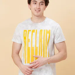 Being Human Typography Printed Cotton Round Neck T-shirt-image-27
