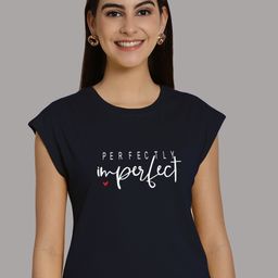 Friskers Women Typography Printed Round Neck Cotton T-shirt-picture-3