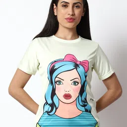 Prettify Women Printed T-shirt-picture-51