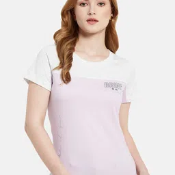 METTLE Colourblocked Cotton Regular Fit T-shirt-image-23