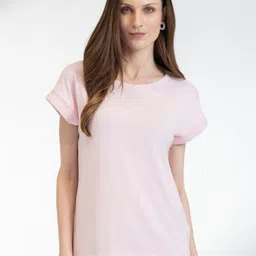 B.Copenhagen Women Extended Sleeves Pockets T-shirt-image-64