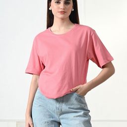 FITINC Women Drop-Shoulder Sleeves Pockets T-shirt-image-63