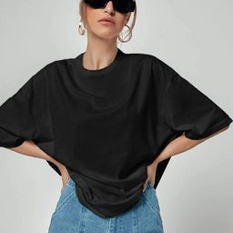 Kotty Round Neck Oversized T-shirt-image-71