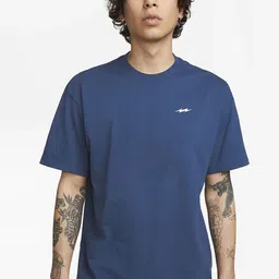 SUPERVEK Relaxed Fit Short Sleeves Round Neck Cotton T-shirt-image-8