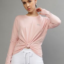 DKNY Long Sleeves Pure Cotton Casual T-shirt-image-32