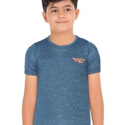Masculino Latino Boys Blue T-shirt-image-95