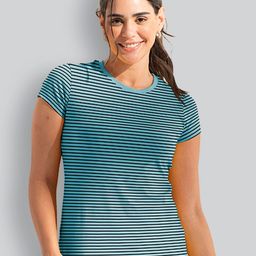LYRA Striped Anti Odour Cotton T-shirt-26