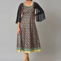 AURELIA Festive Floral Print Kurta-picture-54