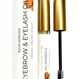 NOOR SKINCARE Organic Eyebrow & Eyelash Growth Serum with Almond - 5 ml-image-2