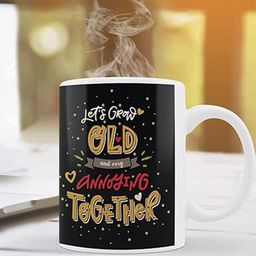 Kaameri Bazaar 3 Pieces Red Coffee Mug-Keychain & Greeting Card Gift Set-52