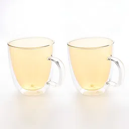 The Better Home Yellow 2 Pcs Glass Cups 400ml-picture-29