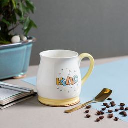 JCPL White 2 Pieces Printed Ceramic Dishwasher Safe Glossy Coffee Mugs 350 ml-28
