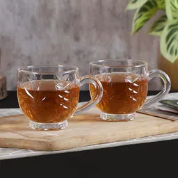 ceradeco Adults Set of 6 Transparent Solid Glass-16