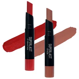 ME-ON Set of 2 Superlast Matte Lipstick - Shade 07 & 18-17