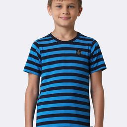 Van Heusen Boys Striped Pure Cotton T-shirt-image-97