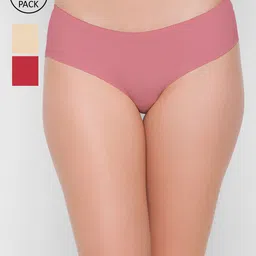 FashionRack Women Pack Of 3 Assorted Mid-Rise Hipster Briefs-picture-33