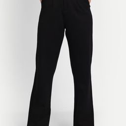 BROADSTAR Women Relaxed Straight Leg Loose Fit High-Rise Easy Wash Formal Trousers-picture-47