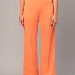 Kotty Women Relaxed Straight Leg Straight Fit High-Rise Trousers-picture-32